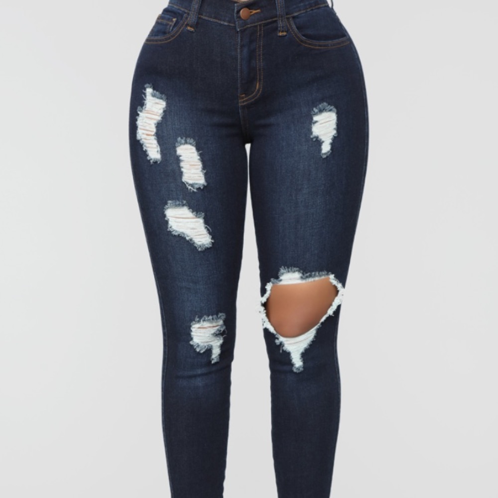 Fashion Nova Glistening Jeans
